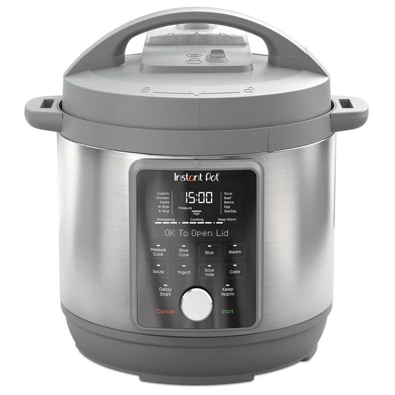 Instant Pot 8Qt Duo Plus 9-in-1 Multi-Cooker with Whisper-Quiet Steam Release, Pressure Cooker, S...