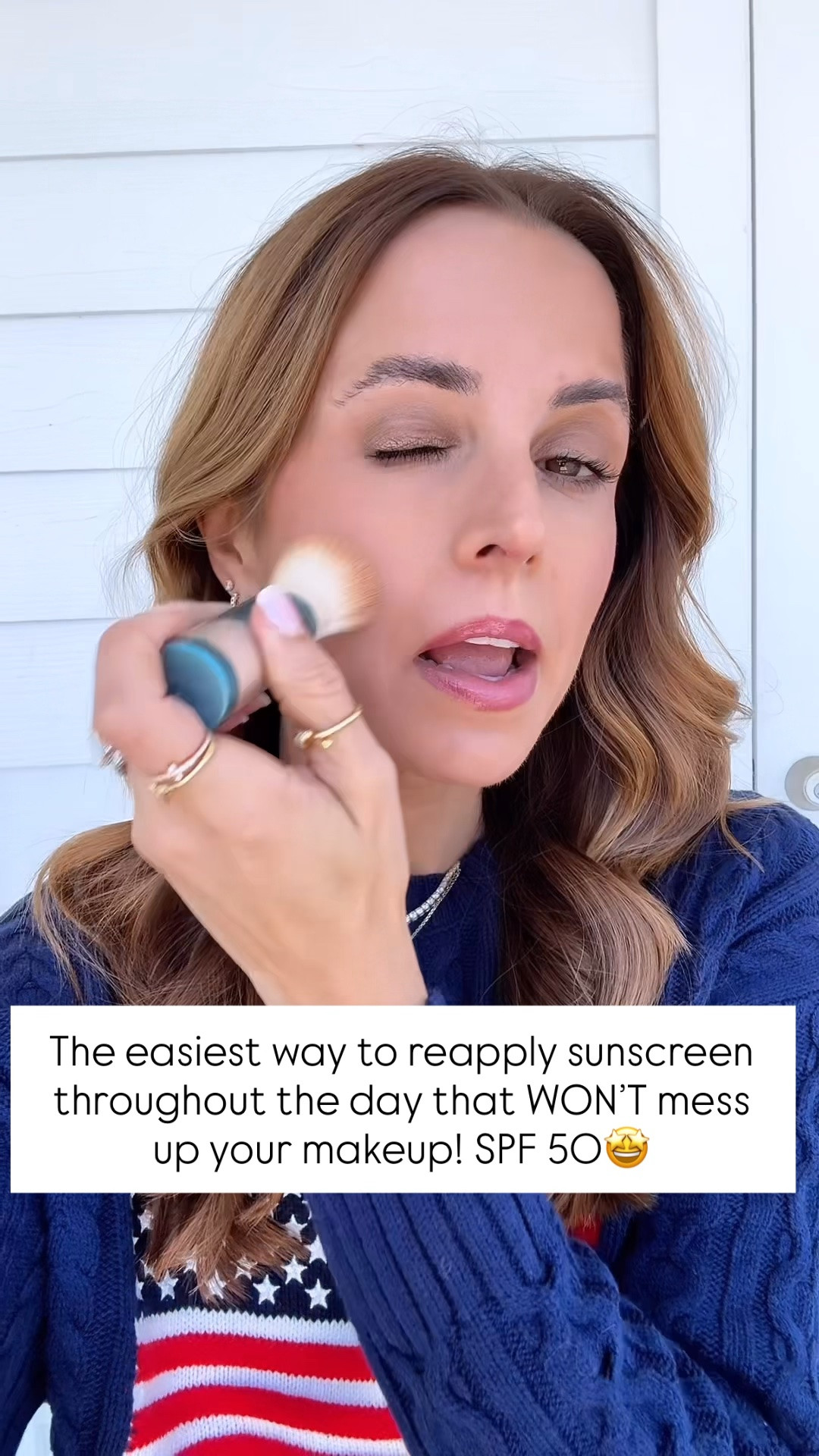 Here are 12 things making my life better right now! I love this SPF 50 powder in color medium. This is the best way to apply SPF throughout the day and not ruin your make up. Travel essentials. Vacation essentials.

#LTKootd #LTKTravel #LTKBeauty