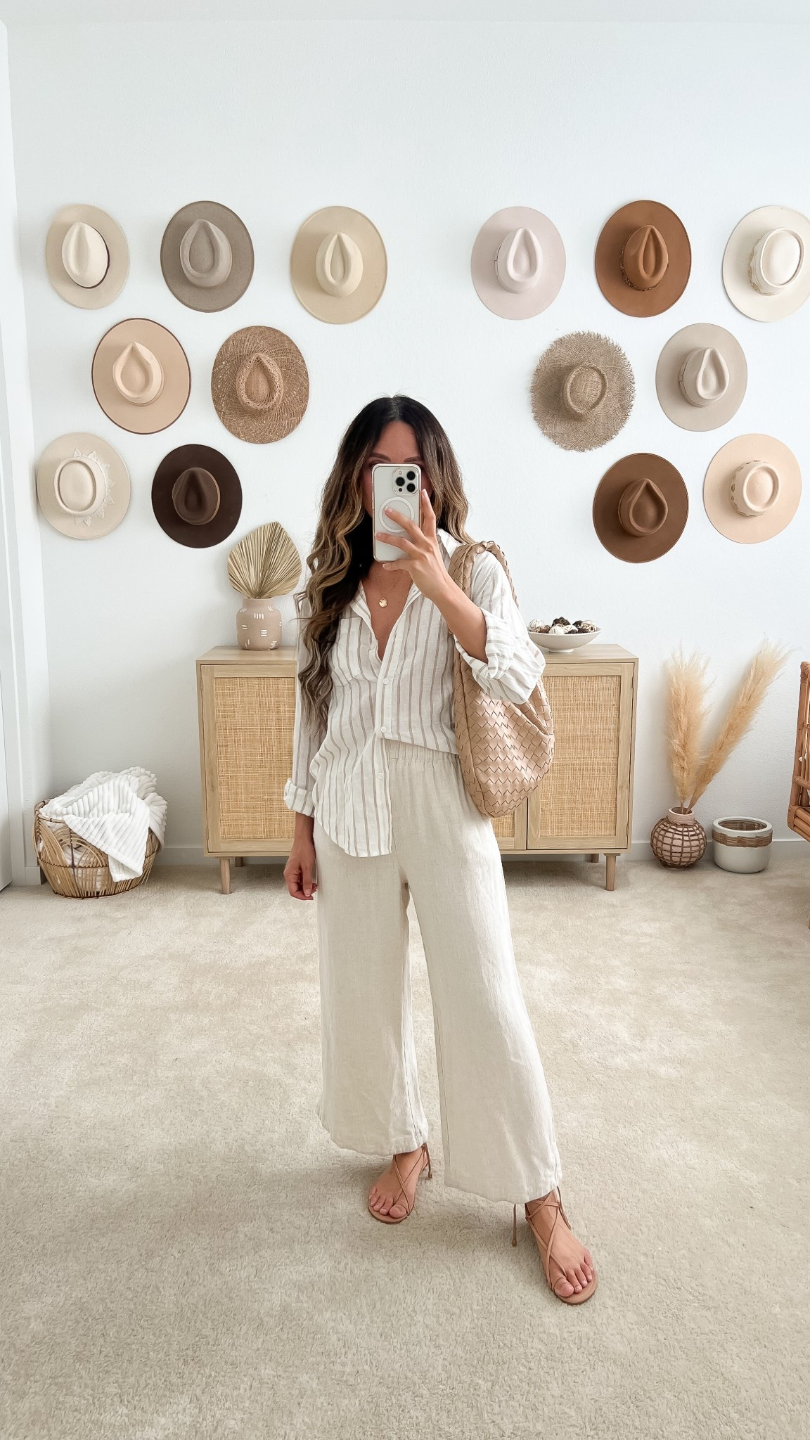 Casual summer outfit, summer outfits, vacation outfits, european summer outfits, european summer outfit, resort outfits, travel outfits, linen pants outfit, beige linen pants outfit, wide leg pants outfit, wide leg linen pants outfit, button down shirt outfit, striped linen shirt, linen button down shirt, woven hobo bag, woven tote bag, woven hobo tote bag, woven bag, woven knotted bag, woven knotted hobo bag, woven knotted tote bag, summer sandals, summer shoes, summer shoe trends, H&M, petal & pup, amazon fashion, amazon finds

#LTKSummerEdit

#LTKFindsUnder50 #LTKTravel #LTKSeasonal #LTKItBag #LTKPetite #LTKStyleTip #LTKSaleAlert #LTKFindsUnder100 #LTKShoeCrush