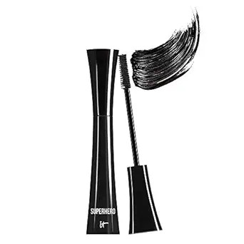IT Cosmetics Superhero Mascara – Volumizing and Lengthening Black Mascara – Buildable Lash Vo... | Amazon (US)