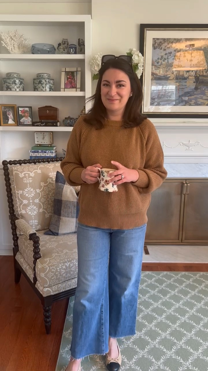 Cooler days call for cozy sweaters, wide leg denim + the cutest neutral flats! 🤎

Spring, summer, vacation, travel, Europe

#LTKSeasonal #LTKootd #LTKSaleAlert