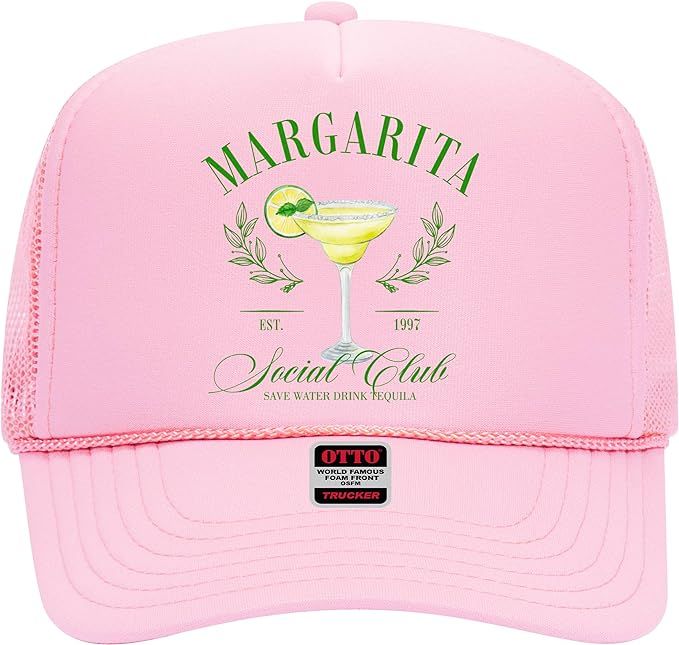 Margarita Social Club Trucker Hat - Premium Snapback for Men and Women - Margs Tequila Drinking F... | Amazon (US)