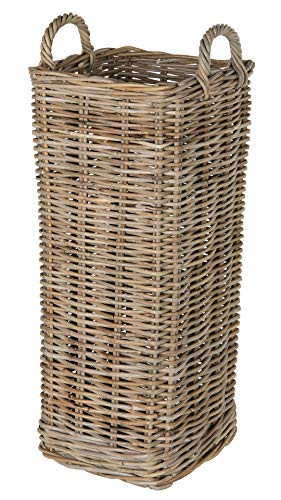 KOUBOO Kobo Square Umbrella Stand with Metal Water Catch, Gray Storage Basket Grey | Amazon (US)