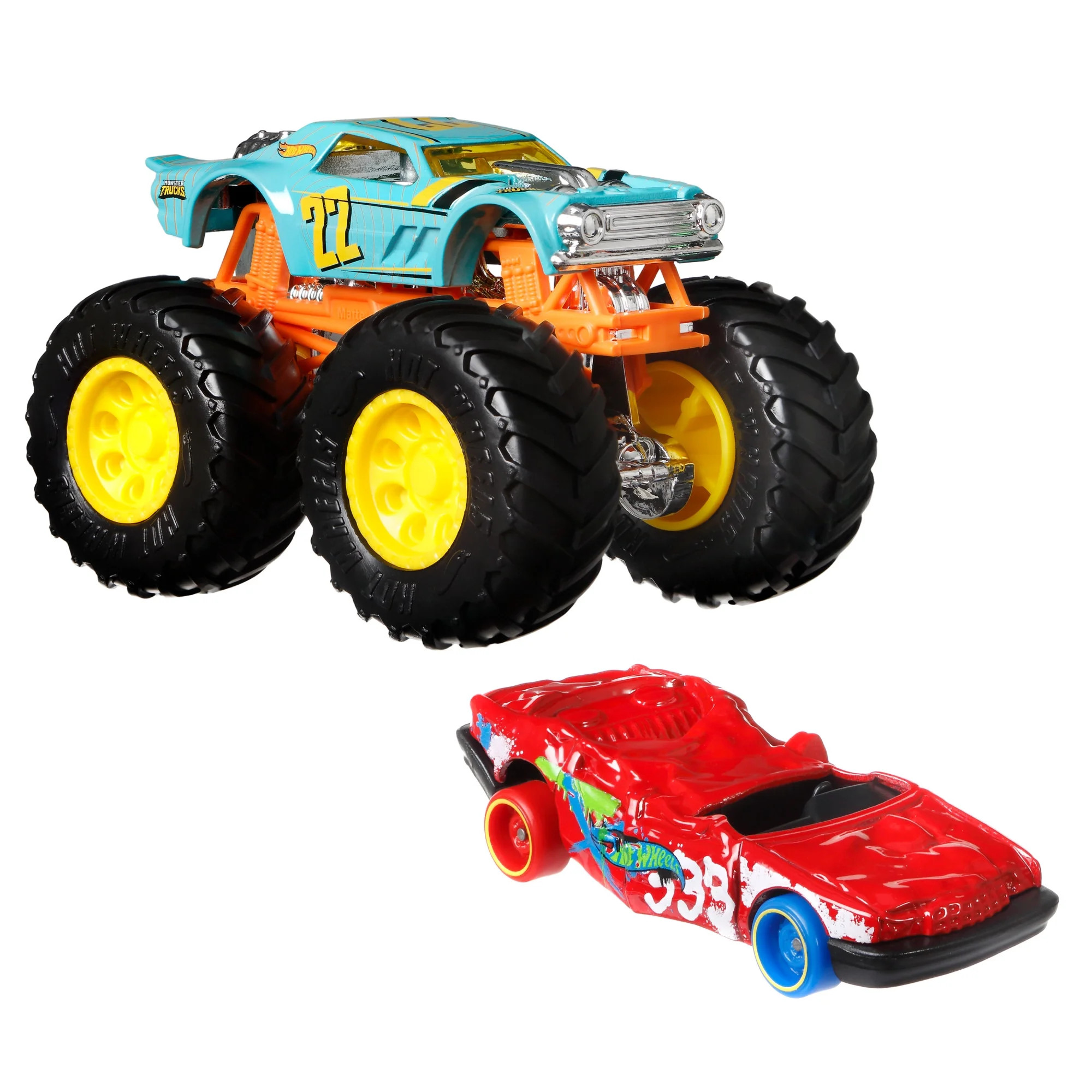 Hot Wheels Monster Trucks Night Shifter Combo Pack | Walmart (US)