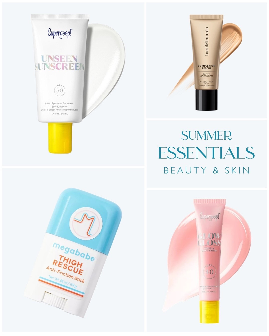 Summer beauty must-haves for me!

Beauty, skincare, sunscreen, summer beauty

#LTKBeauty #LTKSeasonal