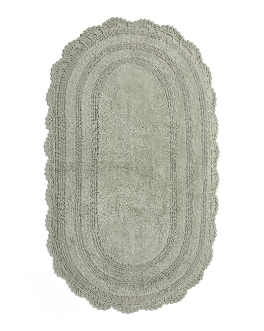 20x34 Crochet Edge Bath Mat | TJ Maxx