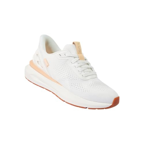 Kizik Slip On Sneakers: Athens 2 - Comfortable All-Day Wear, Hands Free Convenience, Breathable Mesh Top, Womens Walking Shoes with Arch Support - Bright White Wide W5.5 | Amazon (US)