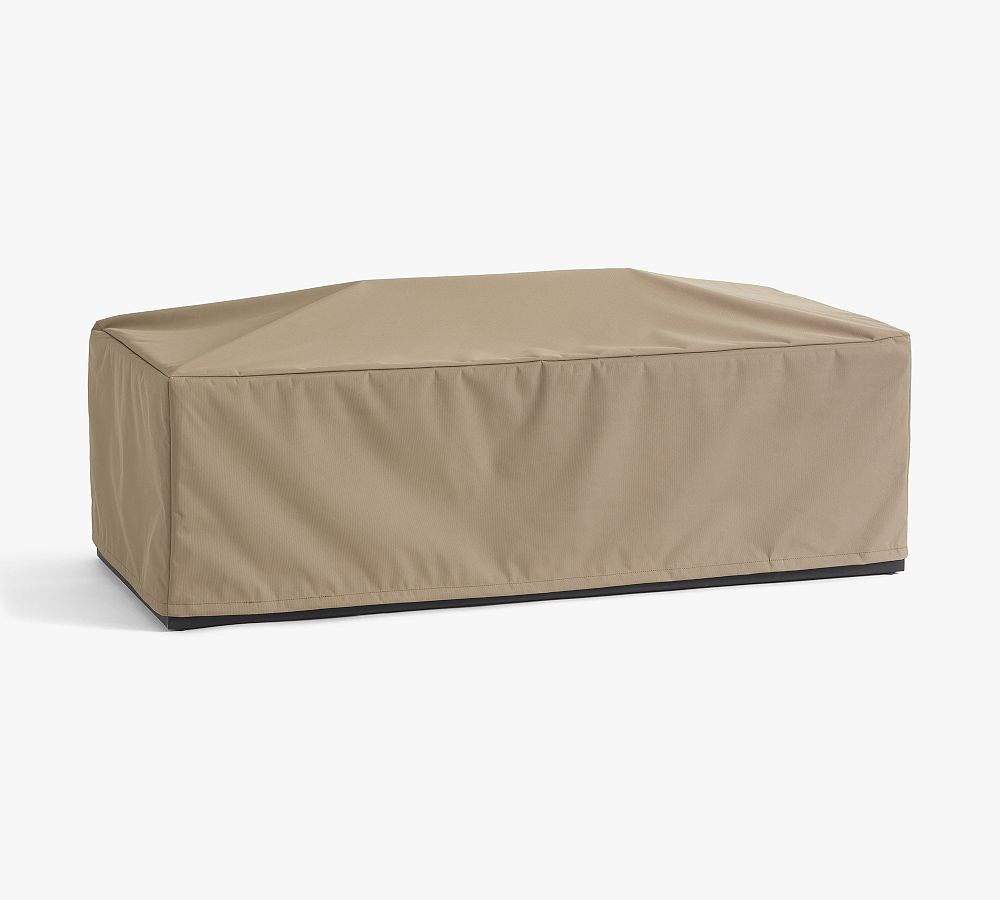 Malibu Metal & Teak Custom-Fit Outdoor Covers - Dining Table | Pottery Barn (US)