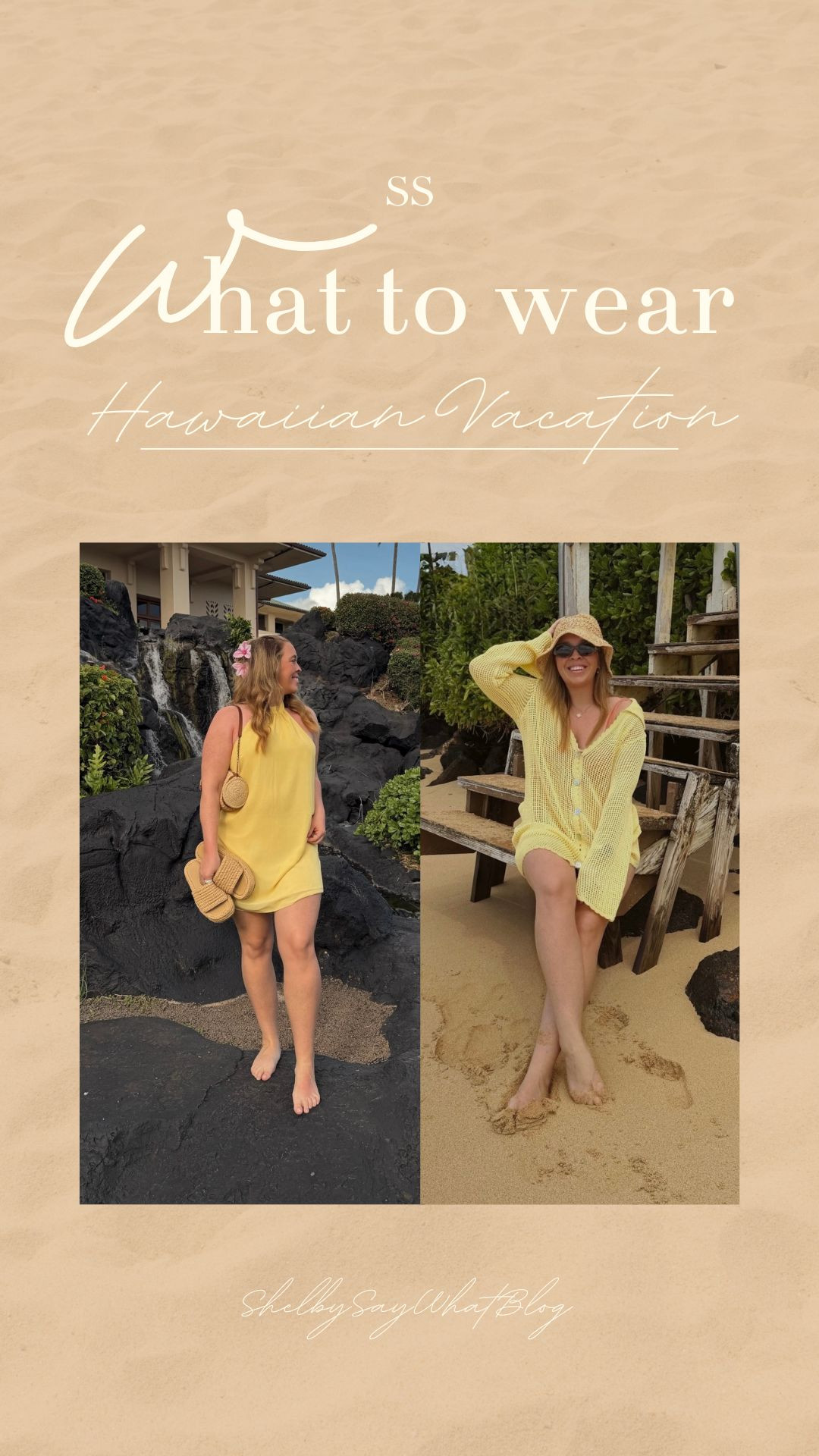 What to Wear on a Hawaiian Vacation 🌺☀️ Wearing a size large in the dress and the cover up! Size 10 | M/L | 5'3" 

 #LTKootd #LTKMidsize #LTKTravel