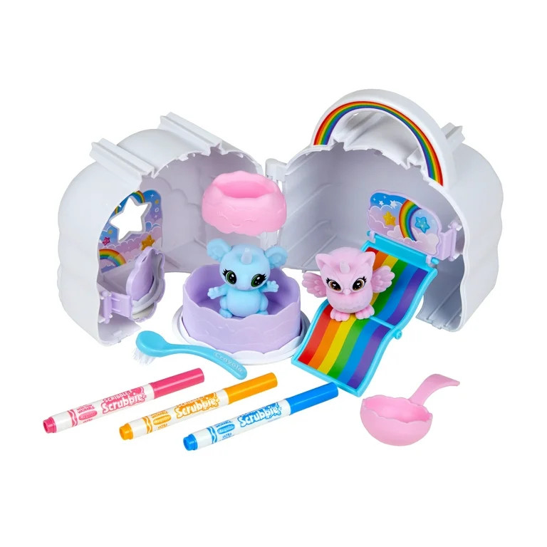 Crayola Scribble Scrubbie Cloud Clubhouse, School Supplies, Coloring Toys, Gifts for Kids, Beginn... | Walmart (US)