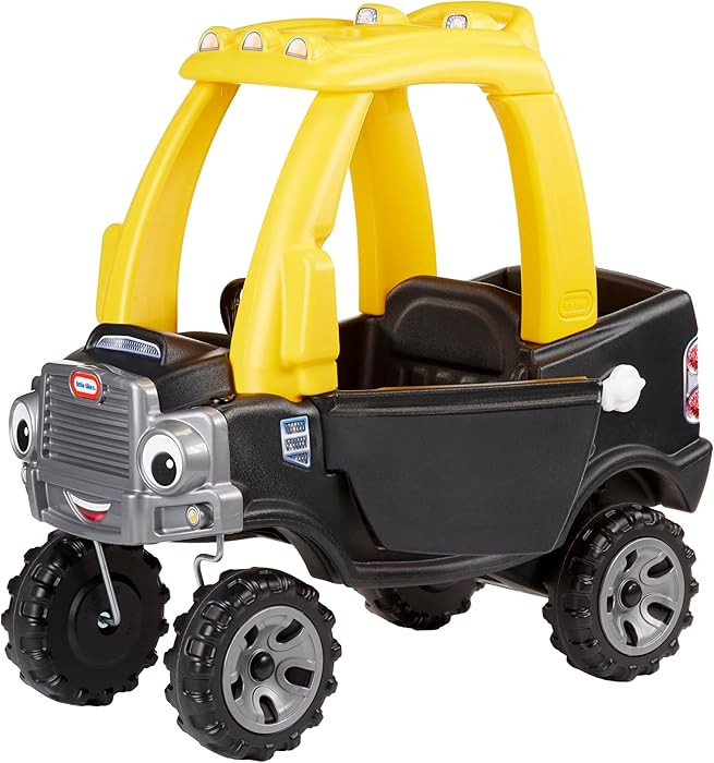 Little Tikes Cozy Truck Ride-On - Black | Amazon (US)
