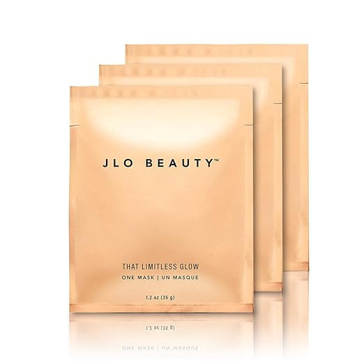 JLO BEAUTY That Limitless Glow Face Mask | Visibly Tightens, Lifts, Hydrates, Plumps, & Brightens... | Amazon (US)