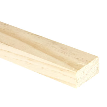 RELIABILT 1-in x 2-in x 6-ft Clear S4S Radiata Pine Common Board | Lowe's