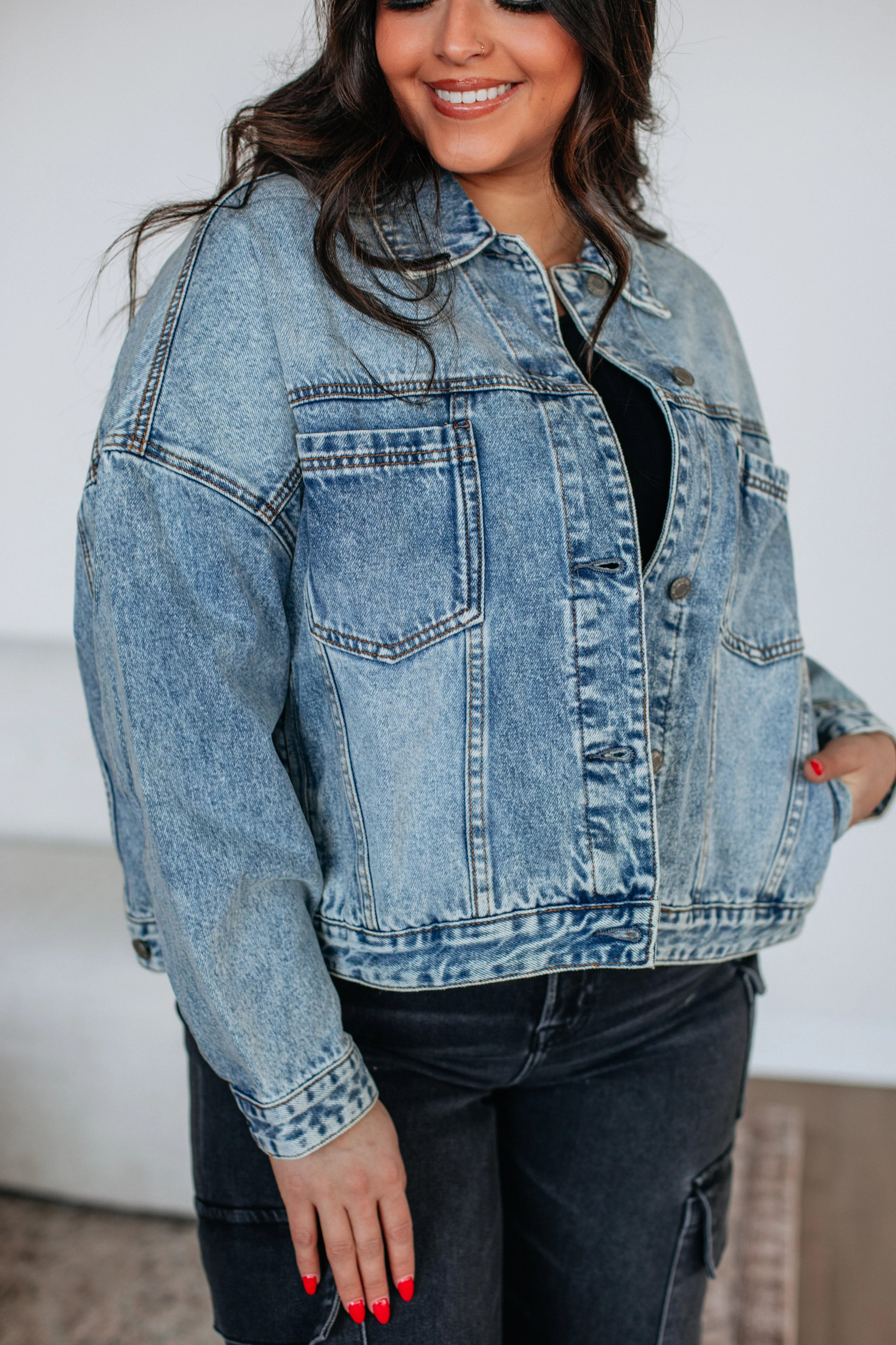 Augie Denim Jacket Medium | Wild Oak Boutique