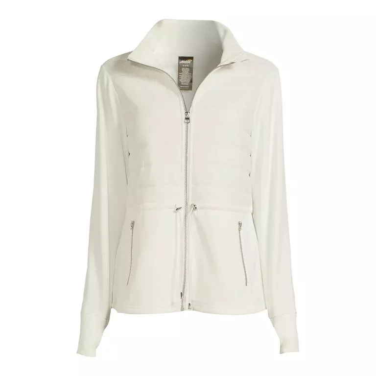 AVIA Women's Fleece-Line Softshell Jacket - Size XL