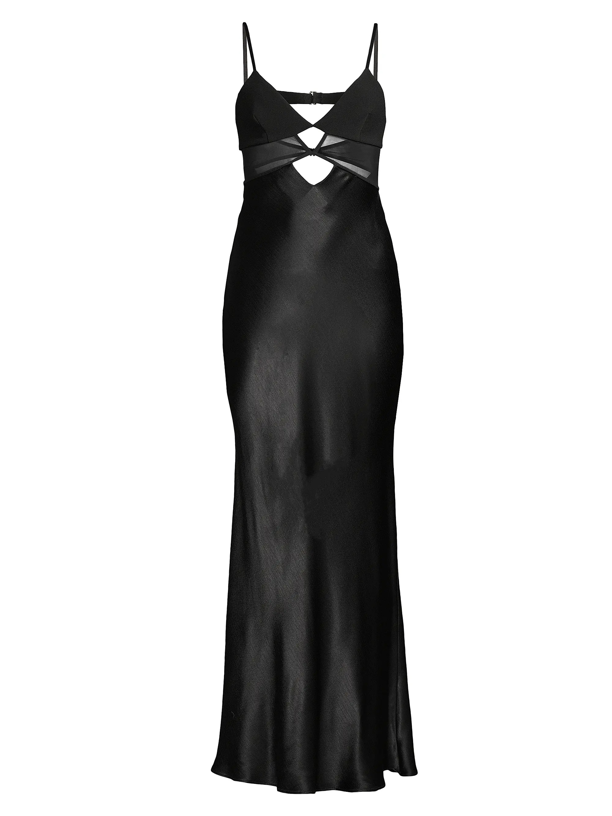 Ashton Cut-Out Maxi Slipdress | Saks Fifth Avenue