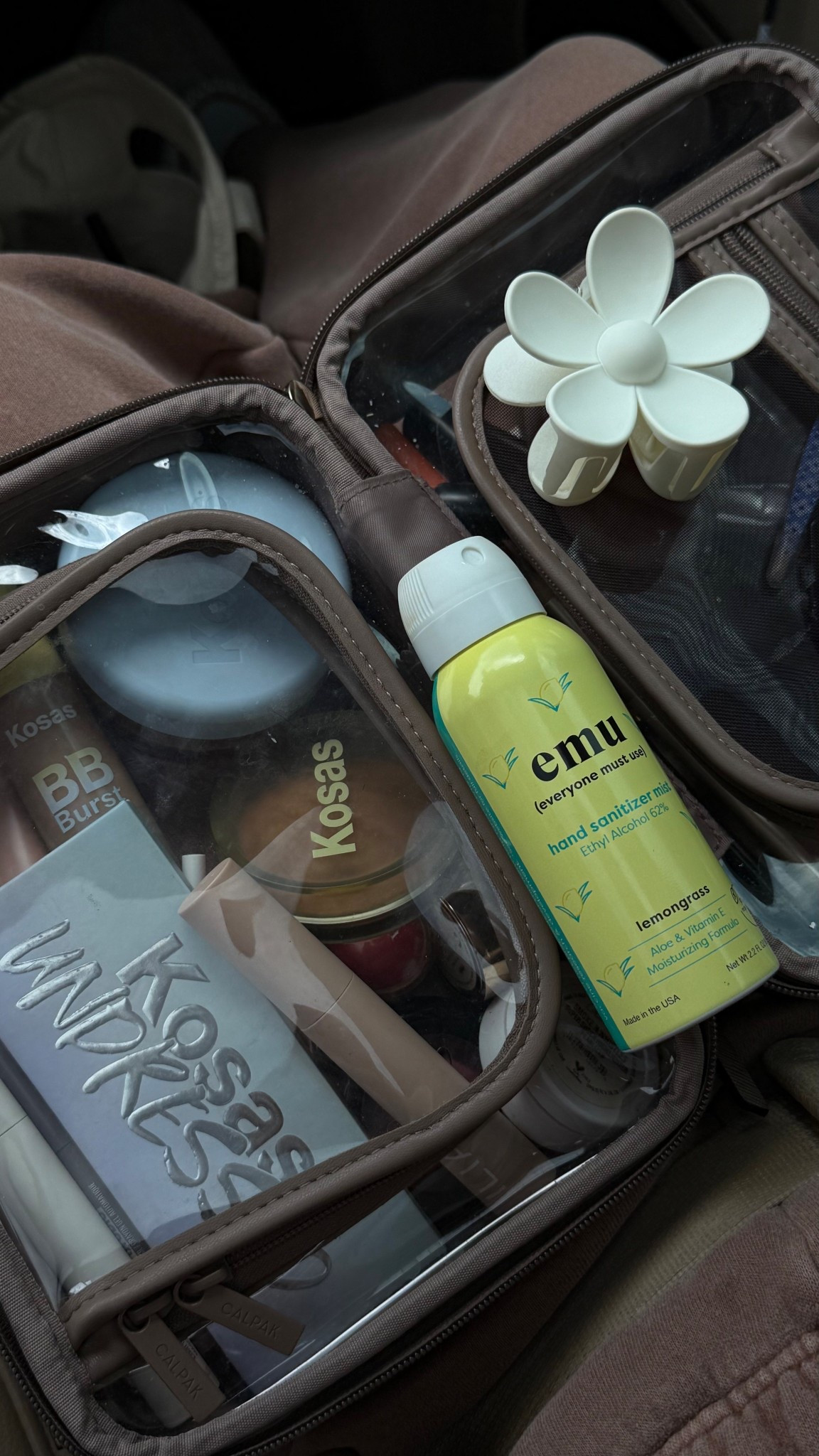 Calpak’s makeup case has become my on the go buddy and actually one of my favorite gifts to give! This particular one comes in 3 different sizes. I also swear by the weekend bag and the suitcases! All are amazing quality, easy to clean, and comes in cute colors because obviously we love to look cute when we’re traveling :) 
(This is the medium case in mocha)
#calpak #travelbags #makeupbag

#LTKBeauty #LTKTravel