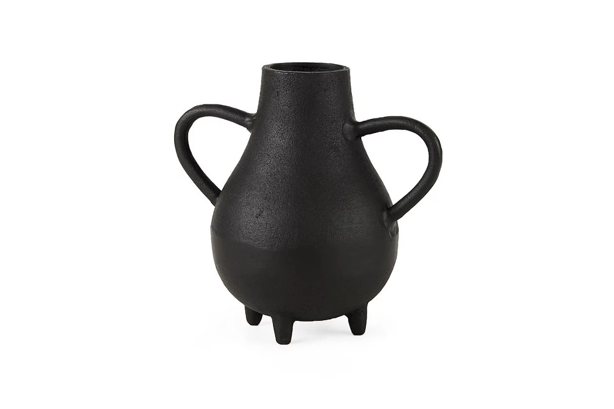 Mercana Black Two Handled Vase | Ashley Homestore