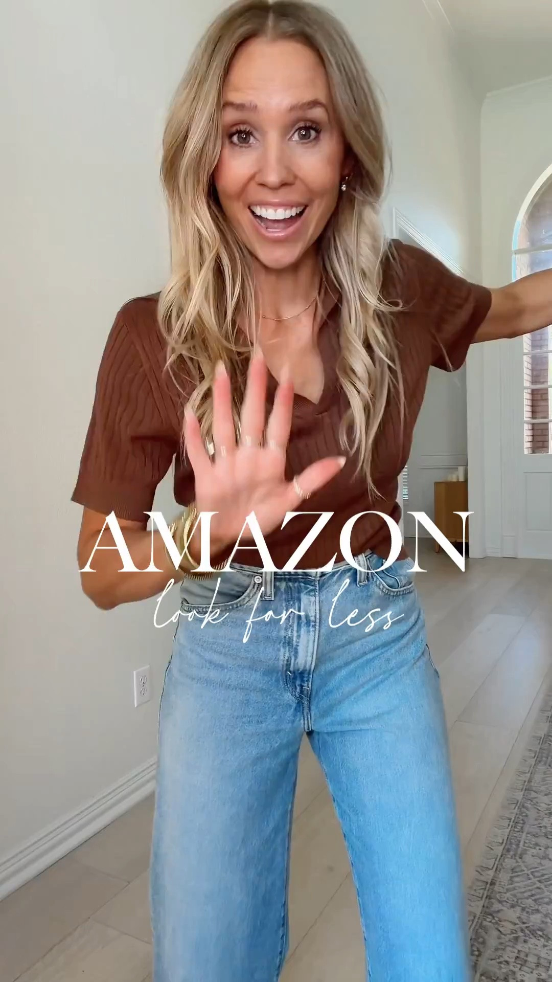 🤍Amazon look for Less!!
Loving these transitional pieces as we head into Fall!!

Wearing size S/ my tts 
5’5”| 120ish lbs | size 4 (27)

#LTKootd #LTKgrwm