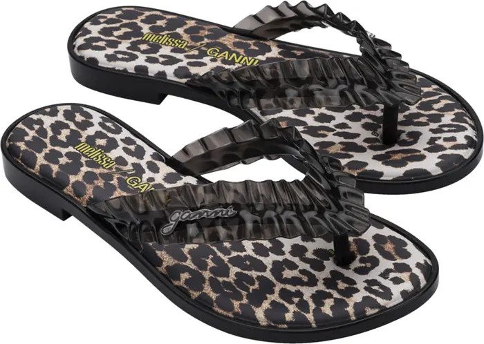 Melissa x Ganni Slim Flip Flop (Women) | Nordstrom | Nordstrom