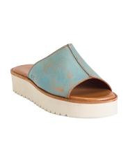Made In Mexico Leather Fairlee Sandals | TJ Maxx