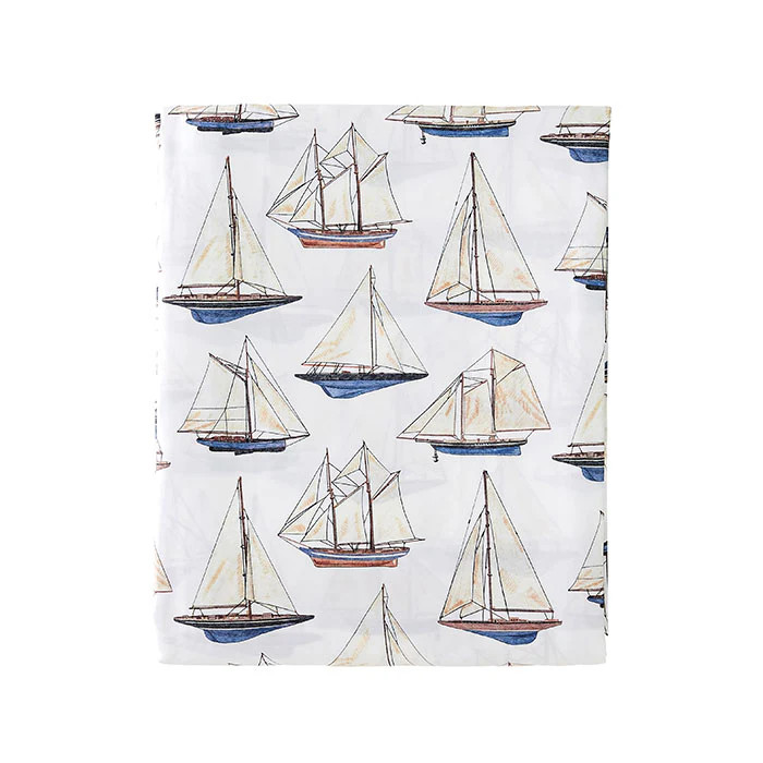 Sailing Crib Sheet | Caitlin Wilson Design