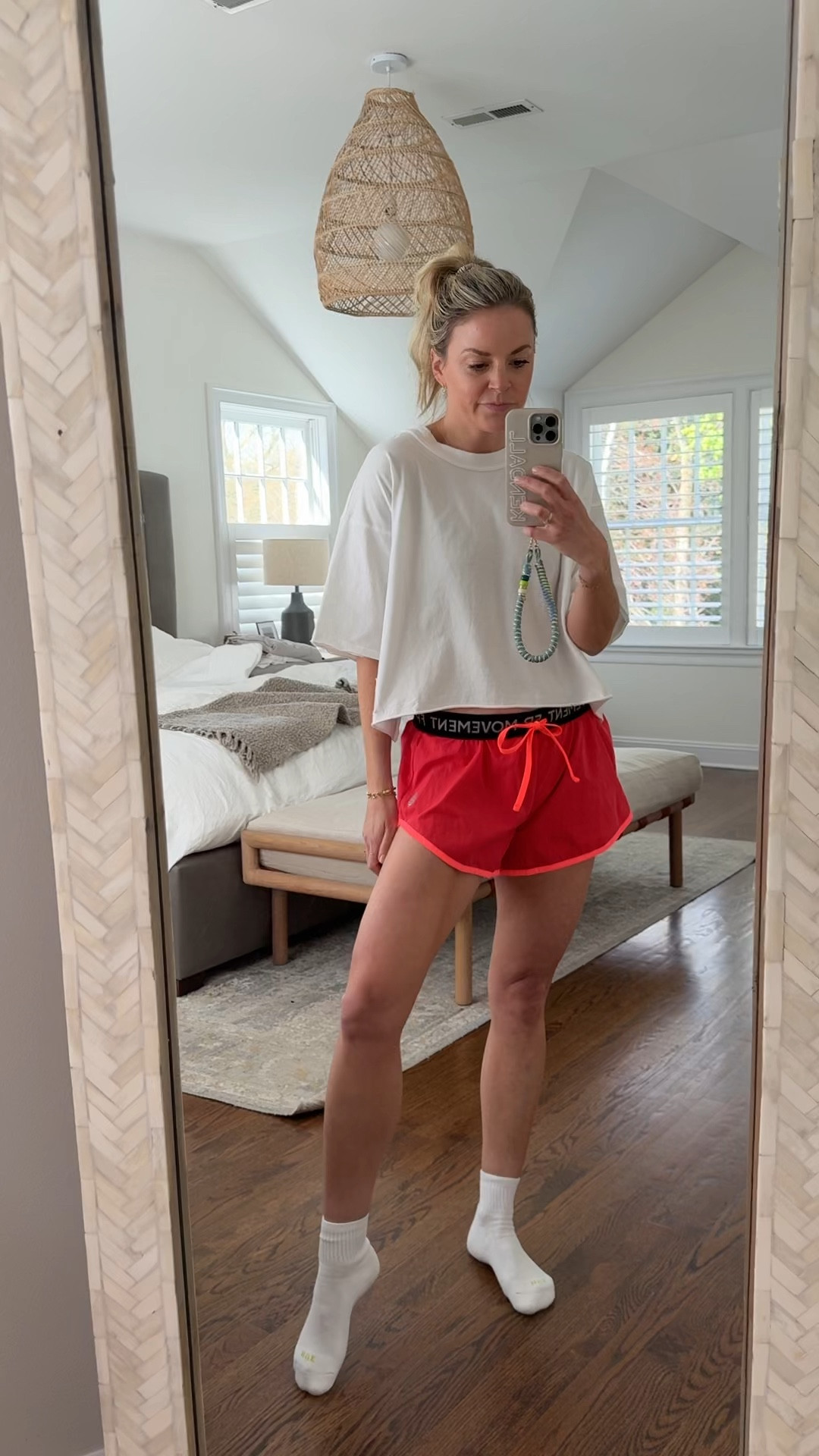 Oversized workout tee and the best shorts are under $40. I wear smalls 

#LTKfitnessgoals #LTKActive