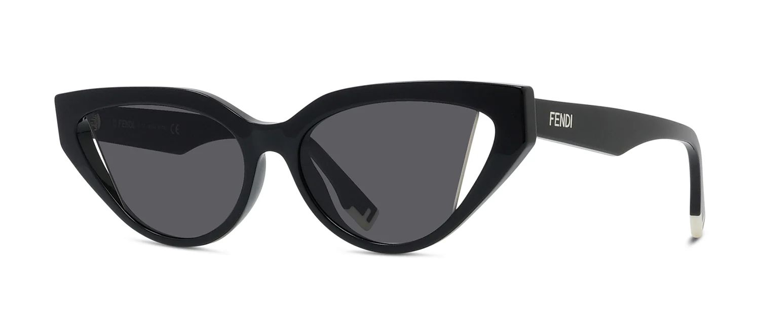 Fendi FENDI WAY FE40009I 01A Cat Eye Sunglasses | SOLSTICE