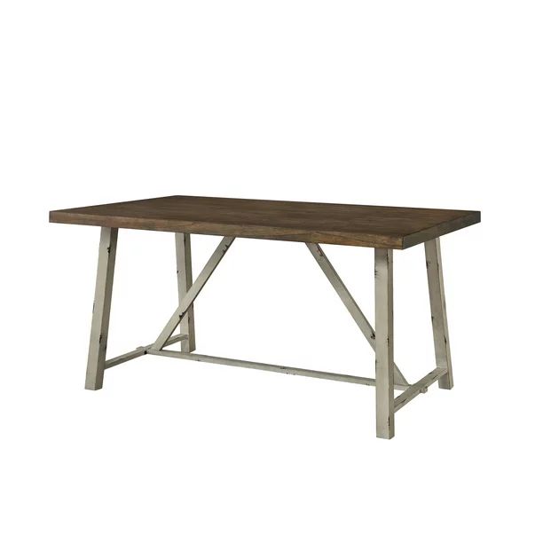 Better Homes and Gardens Collin Wood and Metal Dining Table - Walmart.com | Walmart (US)