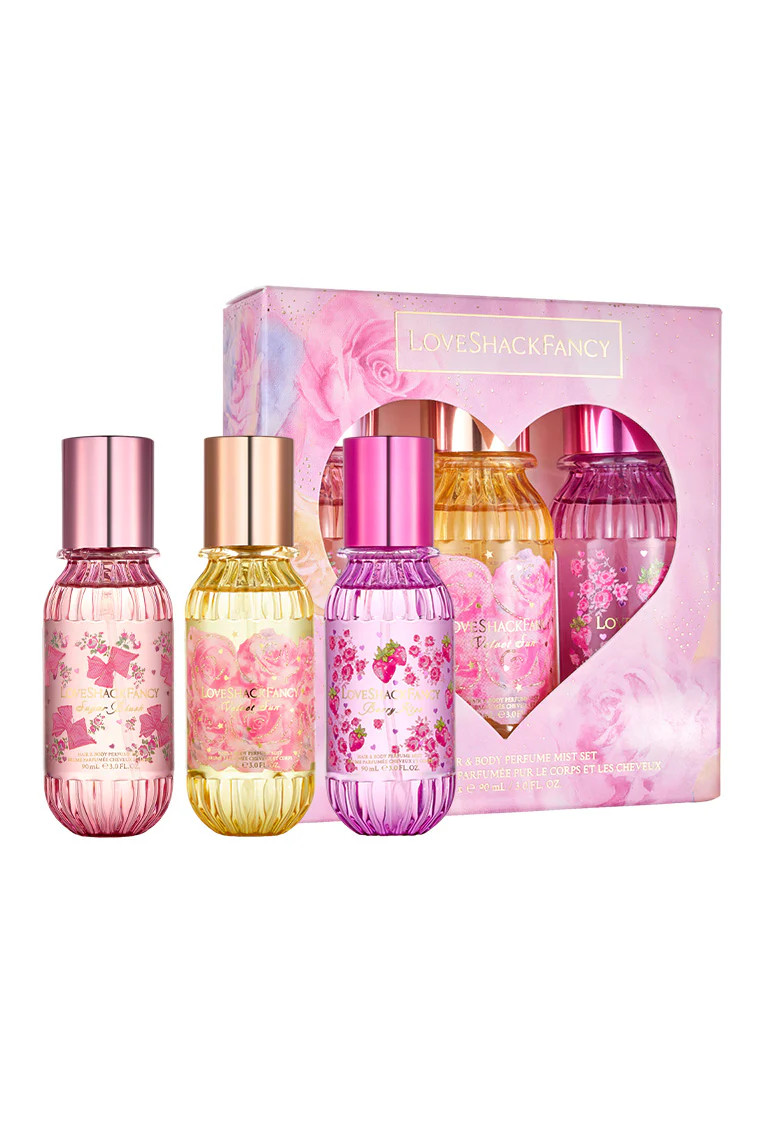 Have My Heart Mini Hair & Body Perfume Mist Set | LoveShackFancy