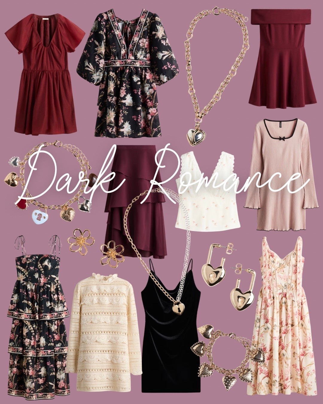 Loving these moody picks from H&M for February 🖤 

#LTKSeasonal #LTKValentine