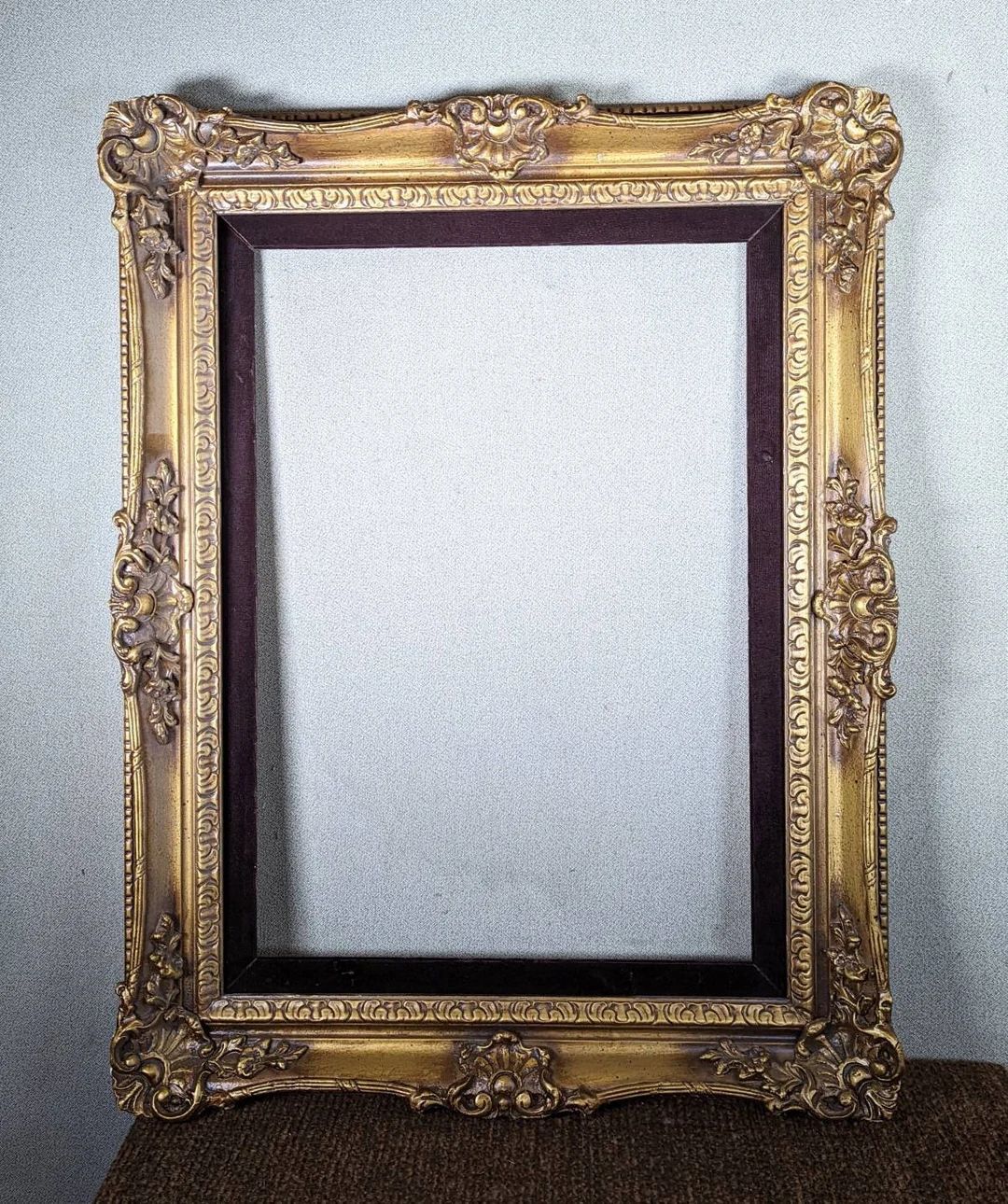 14x20 Frame approximate Size Vintage Antique Gold Ornate - Etsy | Etsy (US)