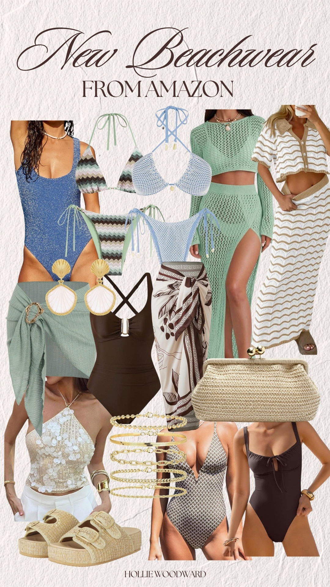 new amazon beachwear 🐚🤍 

 #LTKSeasonal