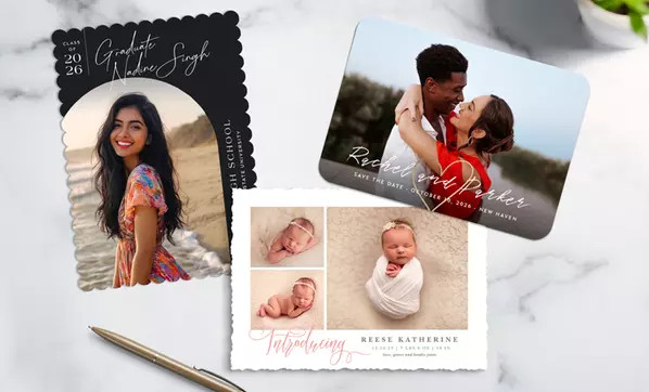 PhotoAffections Personalized Cards: 40, 70, 100, or 150 Custom Photo Cards (Up to 79% Off) | Groupon North America
