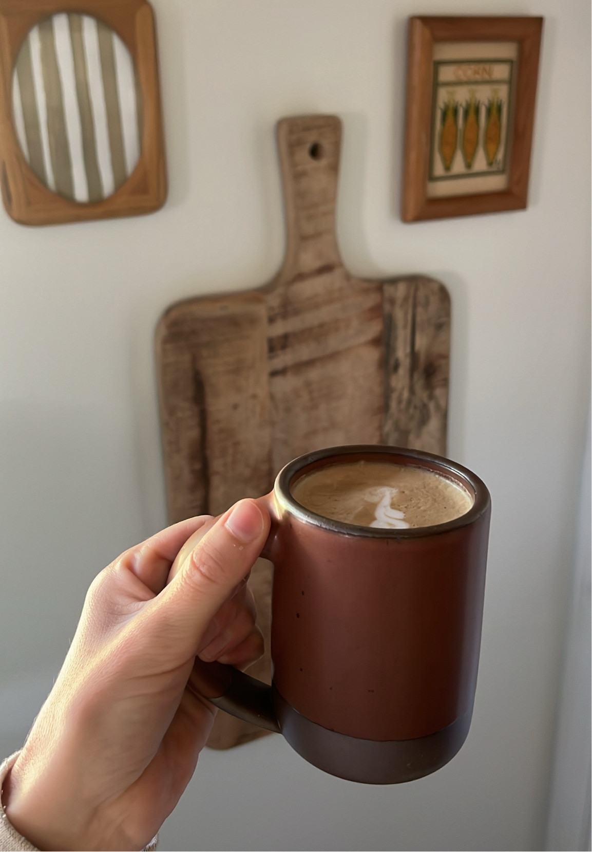 New favorite mug — I love how chonky it is ☕️