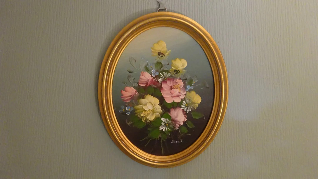 Oil Painting, Vintage Original, Professional Artist, Floral Still Life, Signed by Artist, 24 C Go... | Etsy (UK)