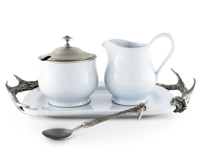ANTLER CREAMER SET | The Enchanted Home
