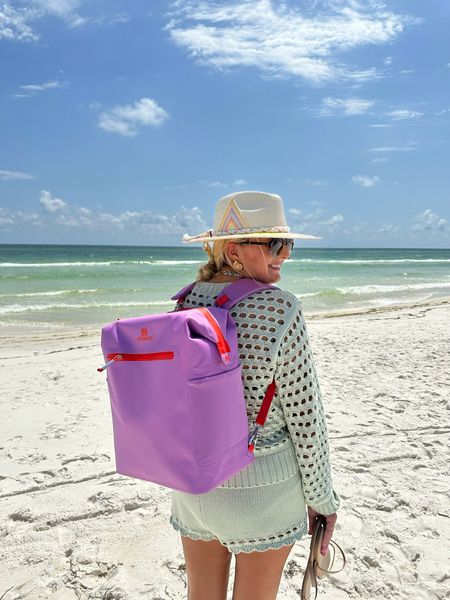 This midi cooler backpack from @stanley_brand is total perfection. Fits 20 cans and so great for beach and pool trips! Love all the color options! Mine is the Lilac🤩 #stanleypartner

#LTKTravel #LTKSeasonal #LTKSwim