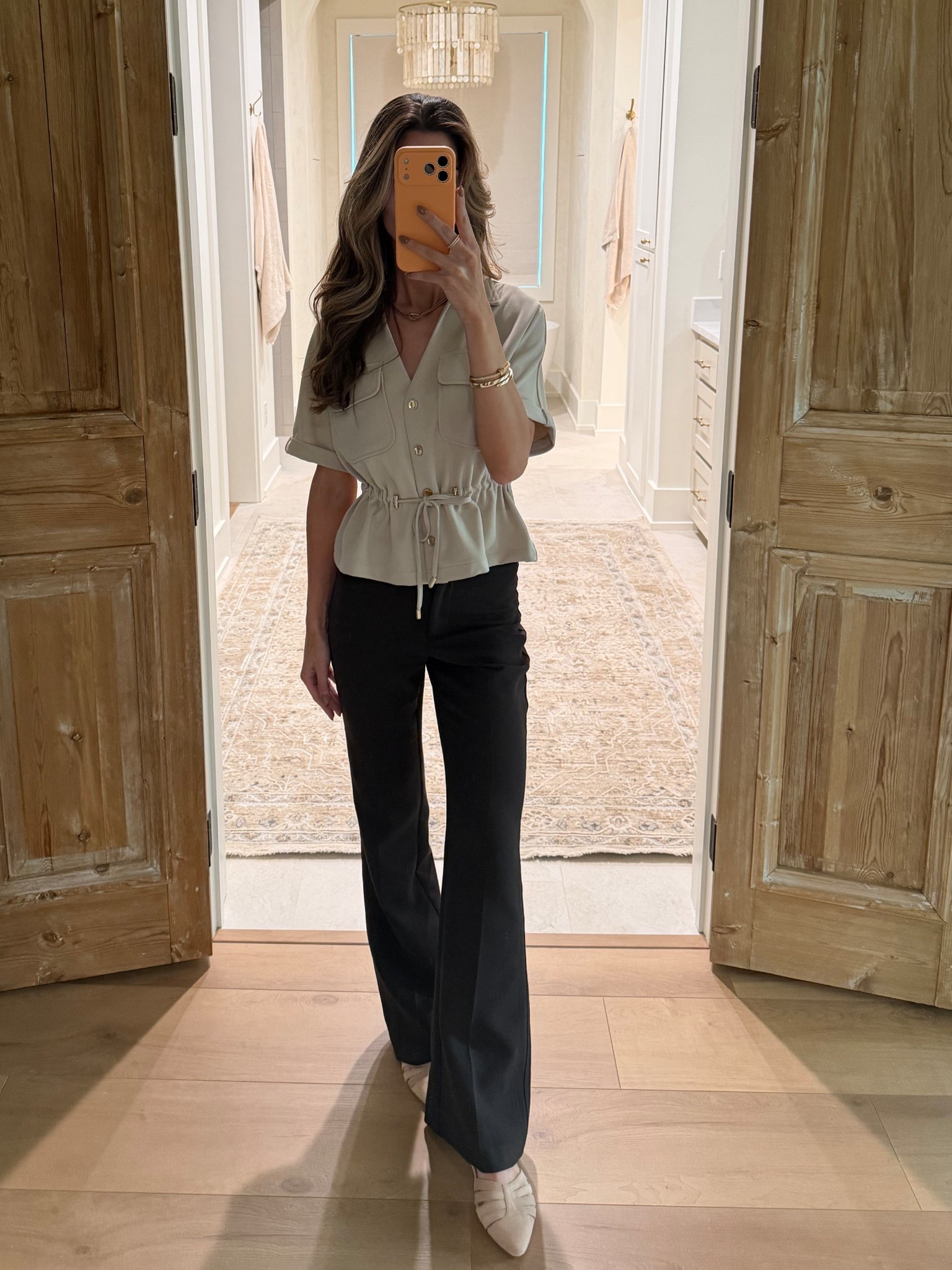 Top: TJ Maxx 
Pants: Zara
Shoes: Ross
Hair: Dreame 

#LTKootd #LTKmomlife #LTKdayinmylife