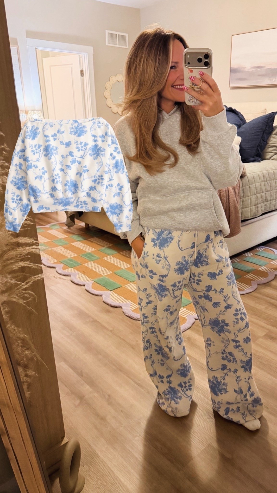 women’s sweat sets, floral sweat set, trendy outfits, valentines day outfit, women’s fashion, petite friendly, chic style 

#LTKSeasonal #LTKootd