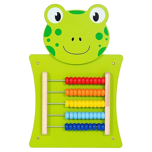 SPARK & WOW Frog Activity Wall Panel - Ages 18m+ - Montessori Sensory Wall Toy - Abacus Activity ... | Amazon (US)