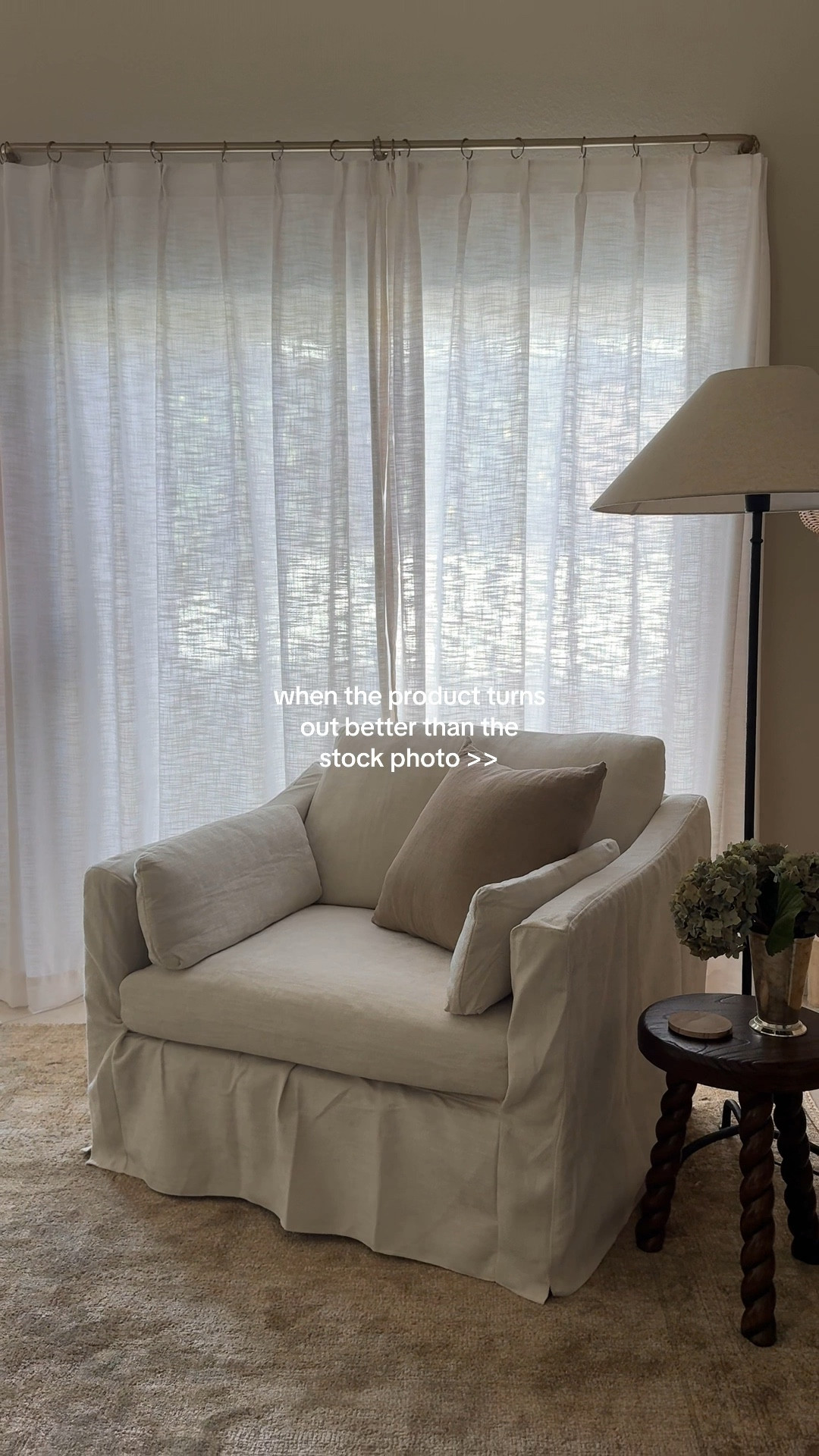 Floor lamp: Zara home
Side table: Roam homeware

Arm chair, living room chair, slipcover chair, accent chair, living room furniture, neutral chair, oversized chair 

#LTKdayinmylife #LTKSeasonal #LTKHome