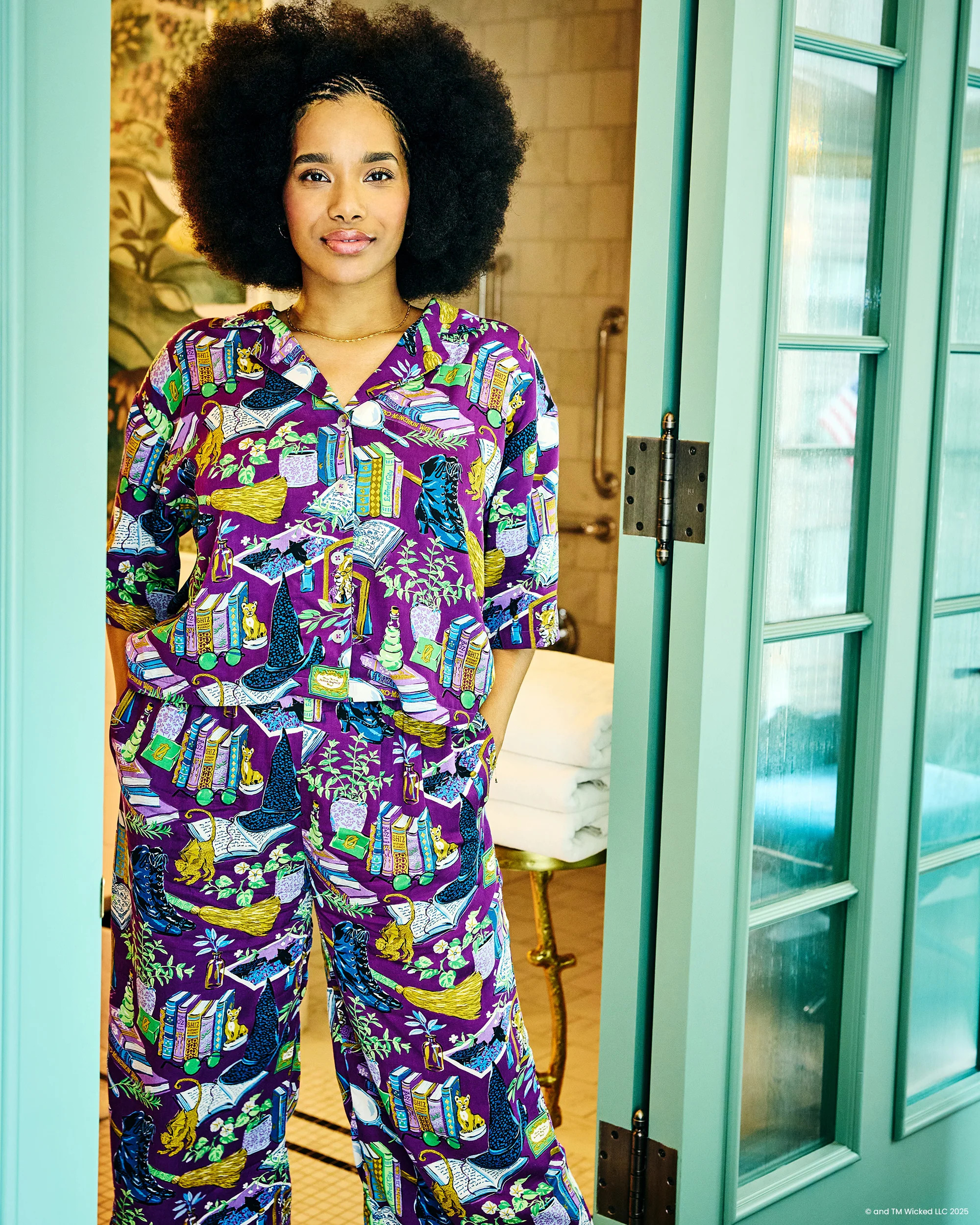 Elphaba's Alchemy - Petite Eco Satin Wildest Dreams Set - Brewed Black | Printfresh