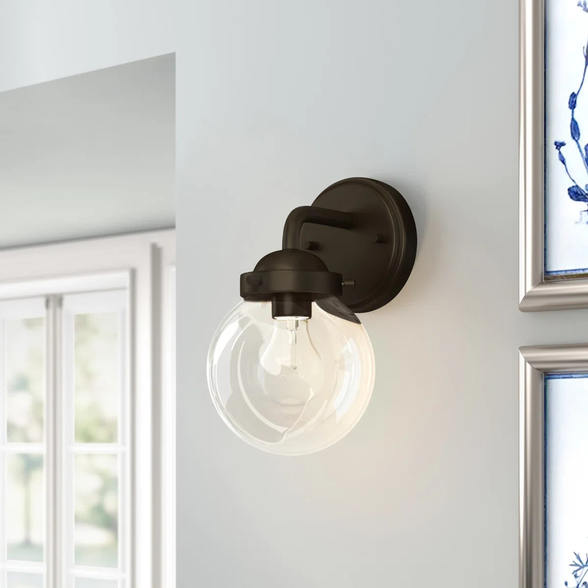 Wason Steel Armed Sconce | Wayfair North America