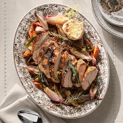 Plymouth Turkey Oval Platter | Williams-Sonoma