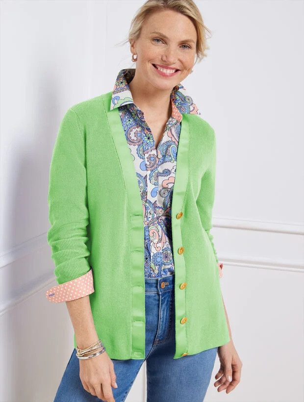 Easy Chic Cardigan | Talbots