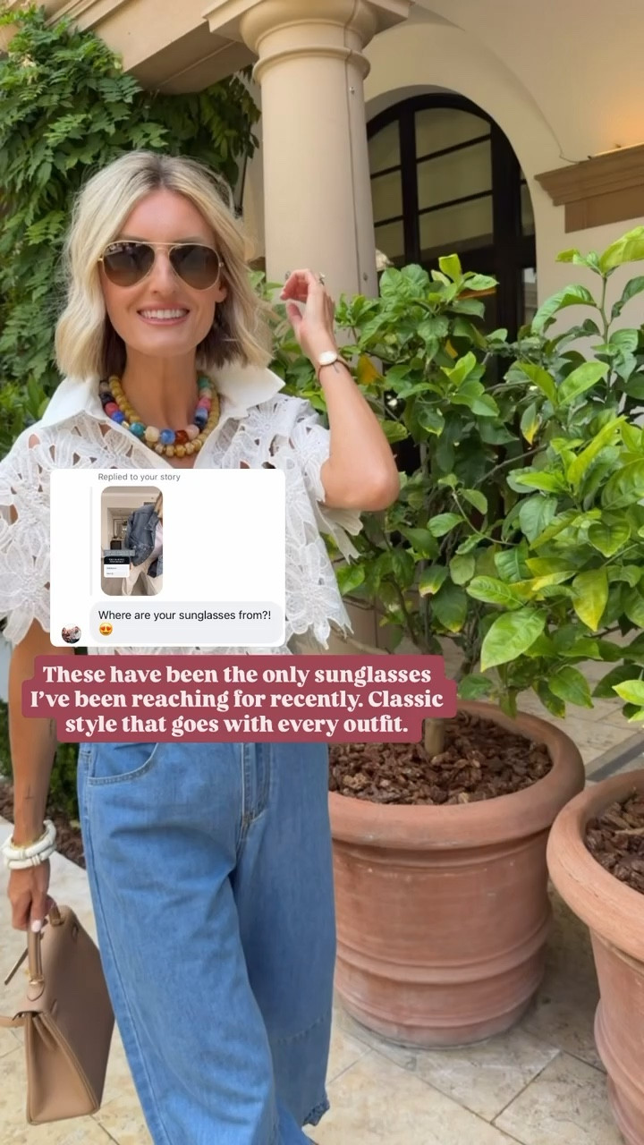 Truly one of my favorite pairs of sunglasses that I have had for years! This style is a classic!

Loverly Grey, ray band, sunglssses, aviator sunglasses 

#LTKSeasonal