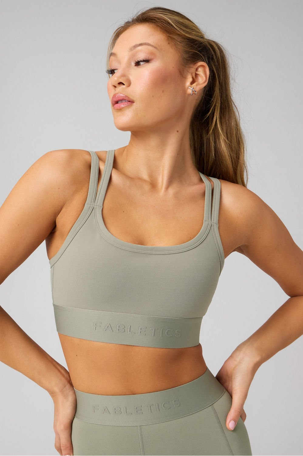 Principal Longline Medium Impact Sports Bra | Fabletics