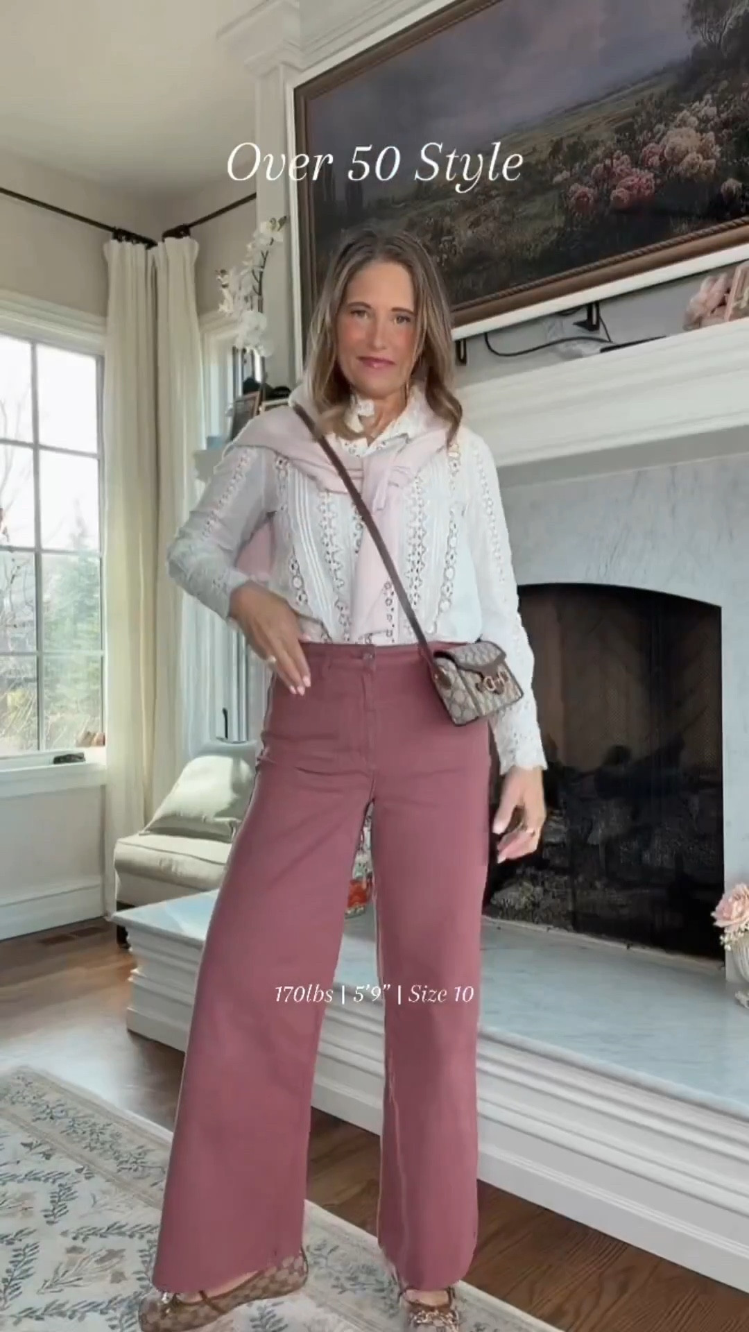 Showing how I style one of my favorite pairs of pants. I’m wearing a size 30, and they fit just right. It’s an easy outfit for a fun spring day.

#LTKOver40 #LTKMidsize #LTKSeasonal