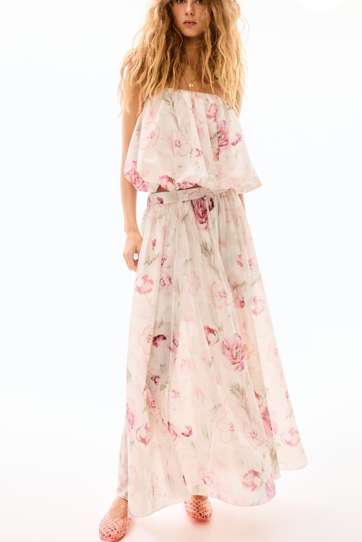 Spring romantic Asethetic BUBBLE-HEM CAMISOLE TOP

#LTKFindsUnder50